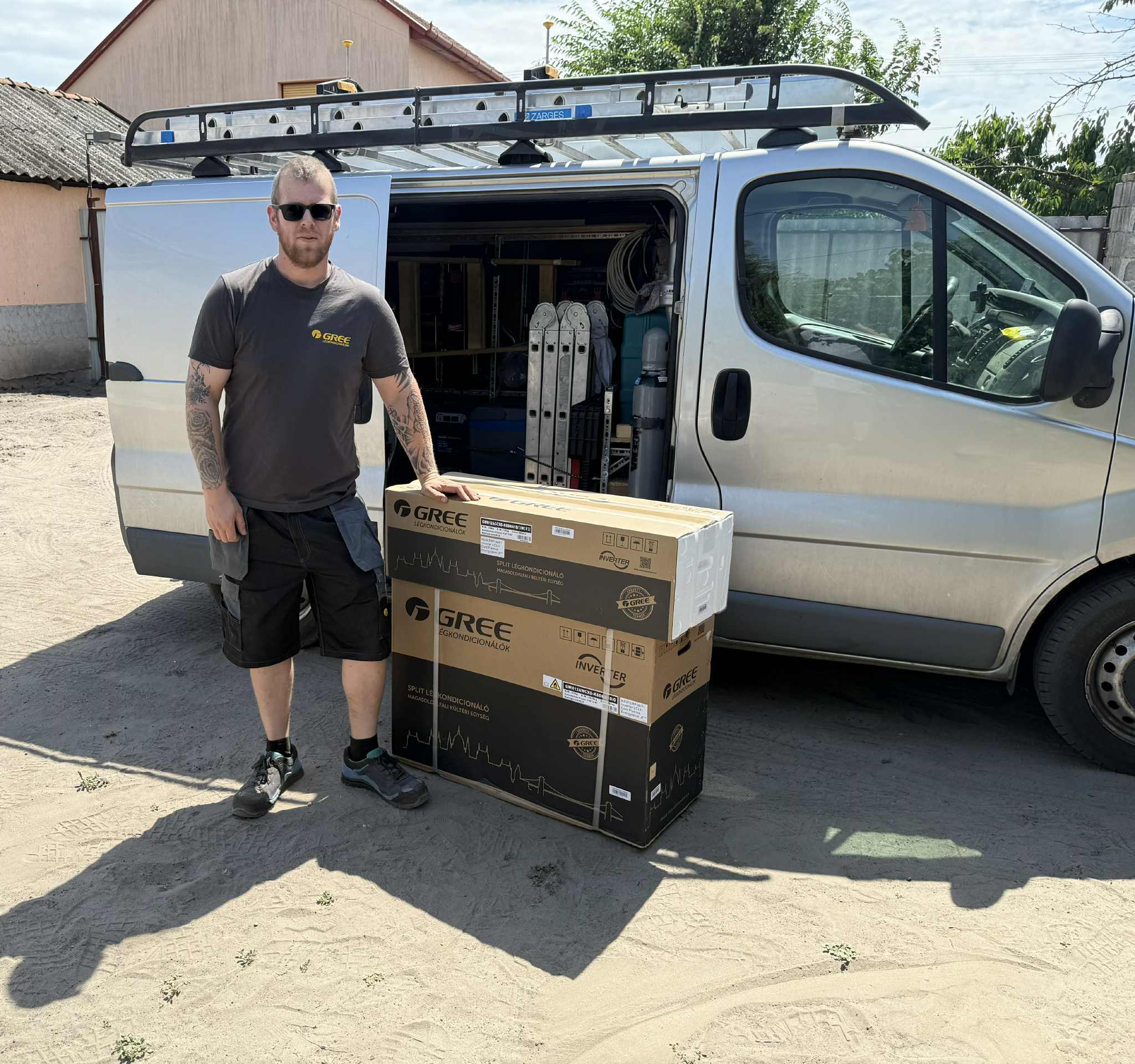 Máté Richárd – klímaszerelő és villanyszerelő, Marek Solutions Kft.